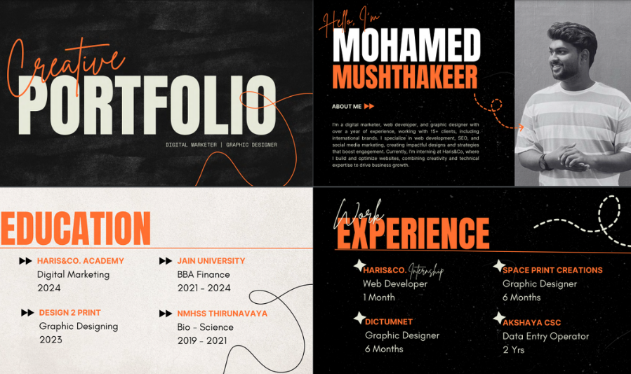 Resume vs CV vs Portfolio